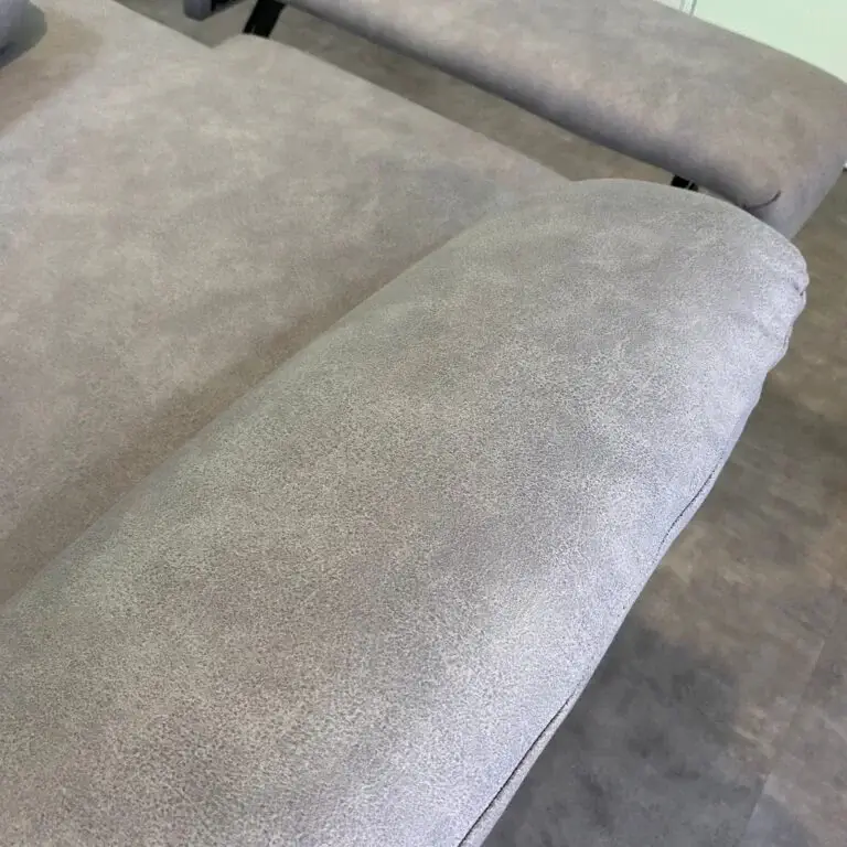 Silla Reclinable Bella Gris con Accionamiento de Botón - Image 5