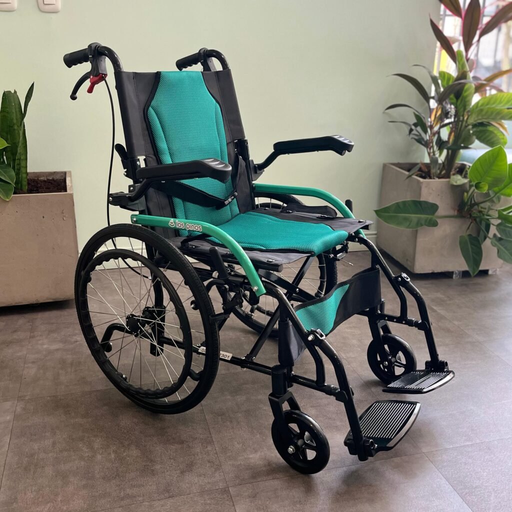 Silla de Ruedas Estándar en Aluminio Flex - Los Pinos